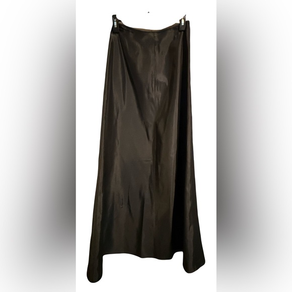 Vintage Jessica‎ McClintock For Gunne Sax Black Formal Maxi Skirt Juniors SZ 3 - Picture 1 of 8